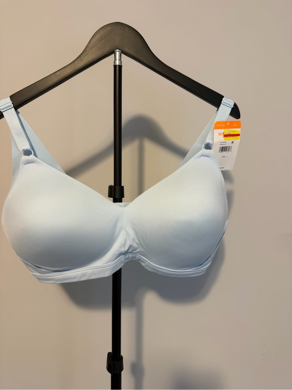 Warner's Light Blue Wireless Smooth Cup Bra